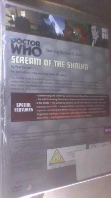 Doctor Who: Scream of the Shalka (DVD) Richard E. Grant BRAND NEW & SILVER CASE 2