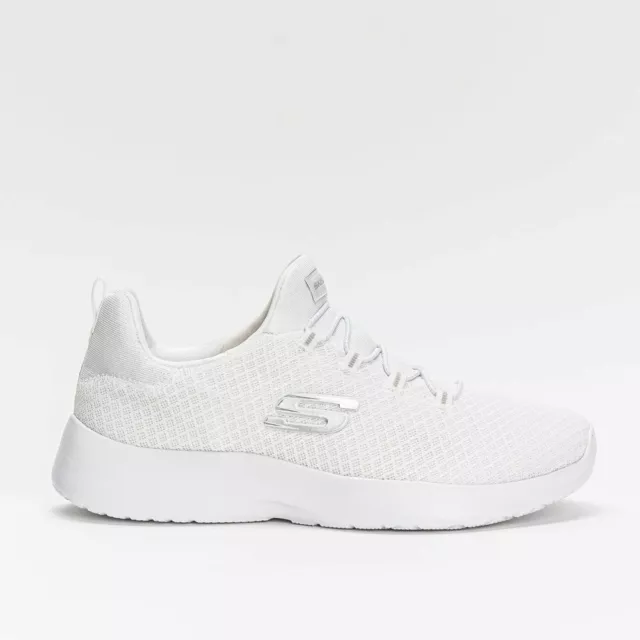 SKECHERS  Dynamight  (12119-WHT) Damen Sneaker Weiß Sportschuhe Laufschuhe
