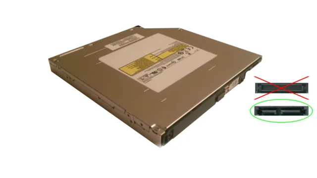 Lecteur Graveur CD DVD-RW SATA Multi Burner Drive Asus K52DR X52D X52F X70AE