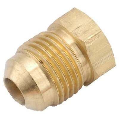 Brass Flare Plug, Lead-Free, 5/8-In. -714039-10