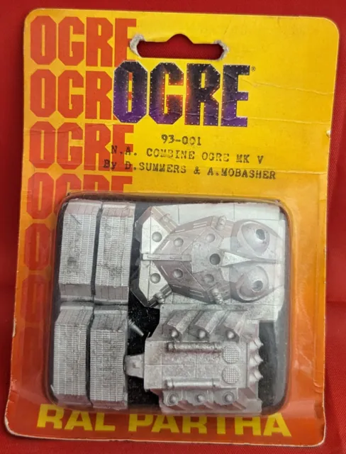 Ral Partha OGRE Miniatures 93-001 N.A. Combine Ogre MK V (MiB, Sealed)