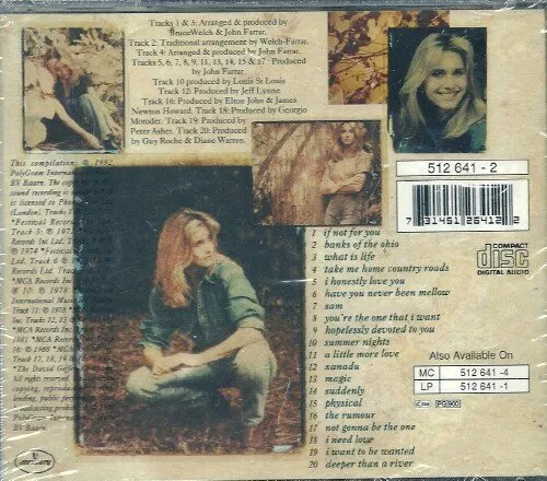 Olivia Newton-John : Back to Basics: The Essential Collection CD Amazing Value
