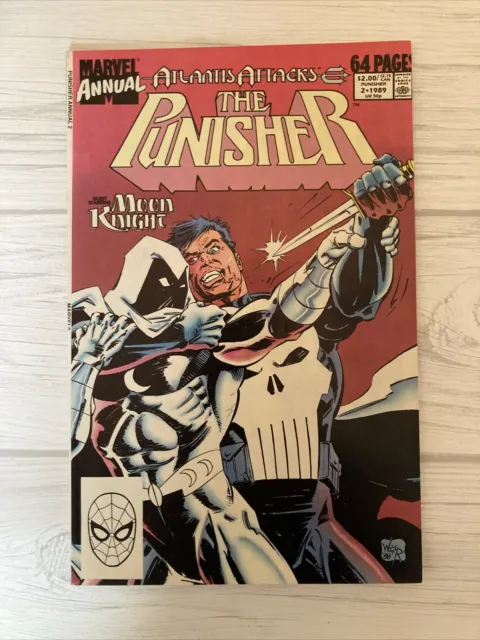 Punisher Annual 2, First Meeting with Moon Knight, Newsstand