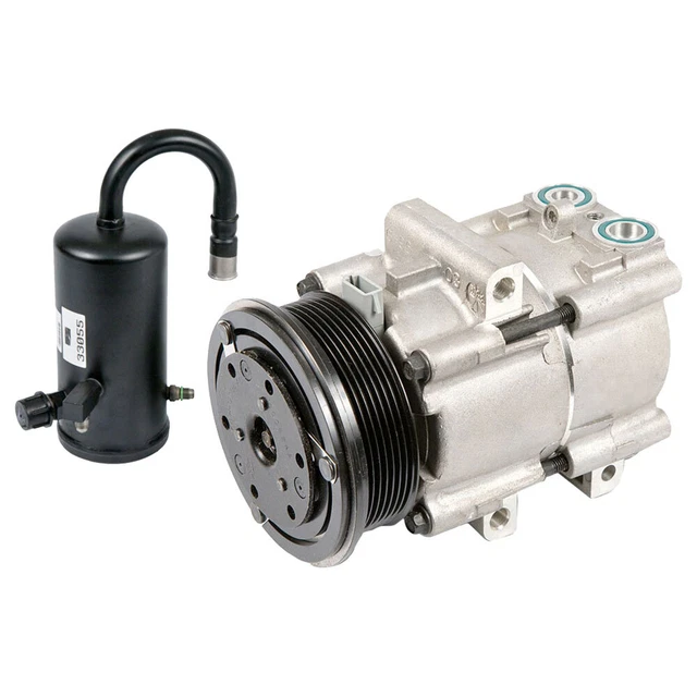 For 1992 Ford Crown Vic Lincoln Town Car & Mercury AC Compressor & A/C Drier CSW