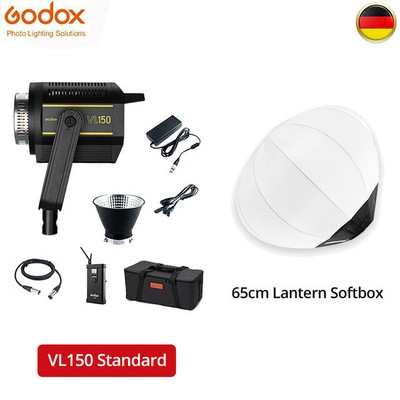 cs-65d 65cm LANTERNE Softbox Godox vl150 Studio Lampada LED 
