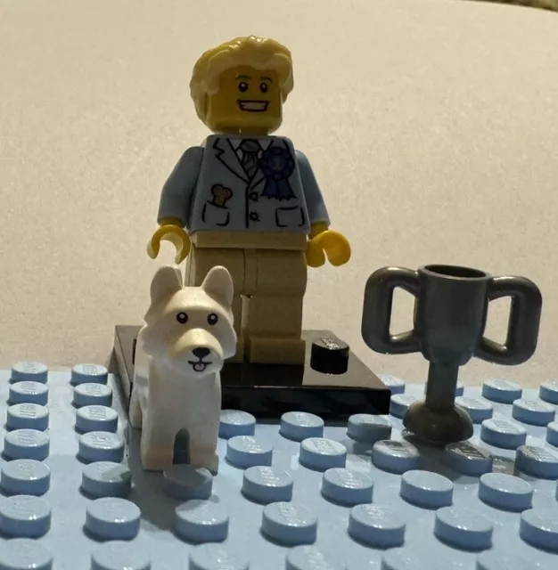 LEGO Minifigure Dog Show Winner CMF Series 16 71013 White Terrier