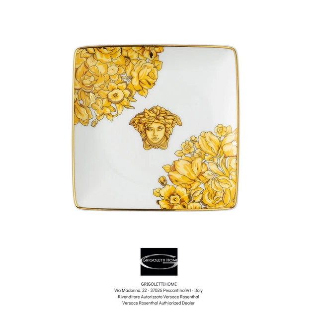 COPPETTA PORCELLANA QUADRA cm.11x11x5h MINI BIANCO CM.11X11X5