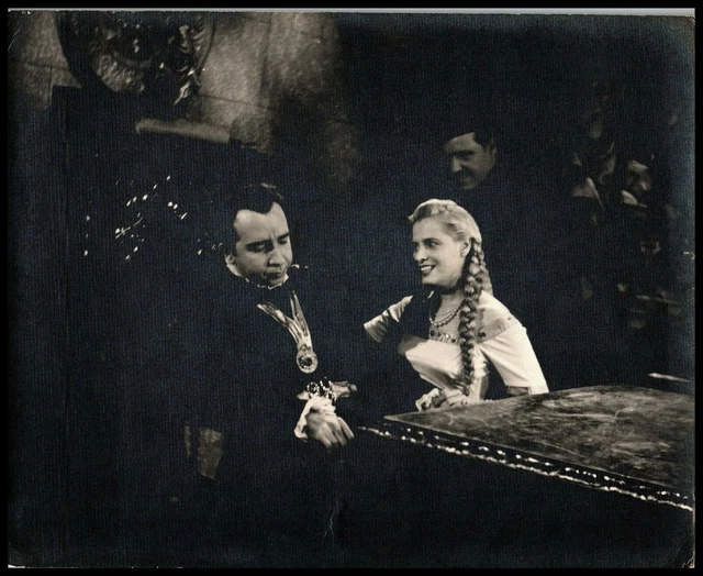 1950S CUBAN ACTOR CARLOS PAULIN + ADELA ESCARTIN PORTRAIT SOAP OPERA