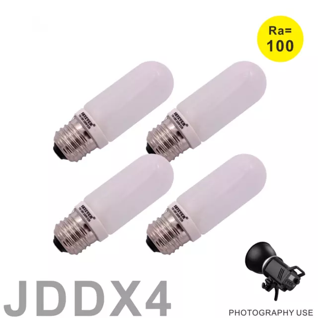 4x Photo Studio Strobe Flash Modeling Lamp Bulb 150W 250W E27 220-240V JDD Light