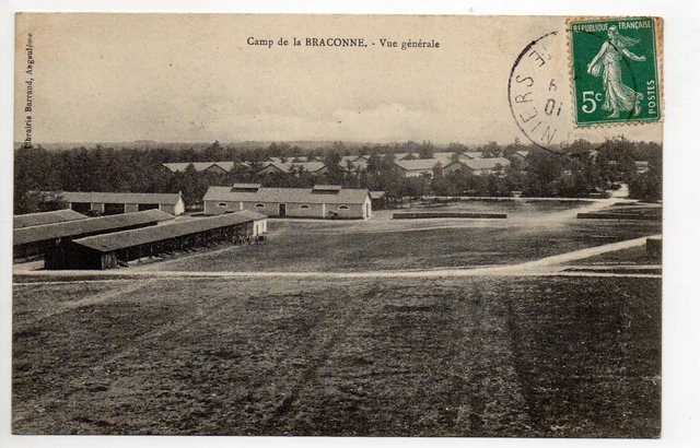 Camp de la Braconne : le tir en panoramique - Guy BRANCHUT