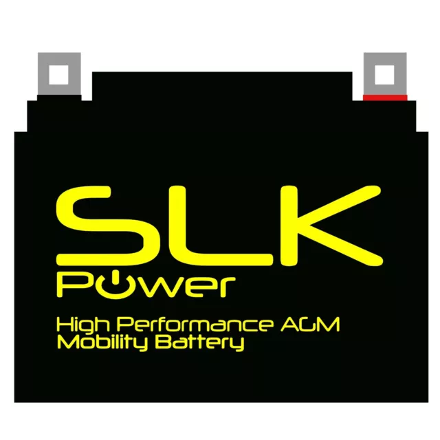BATERÍAS SCOOTER MOVILIDAD SLK POWER 12v 10ah 15 22 33ah 36ah 40ah 50 75ah MOVILIDAD