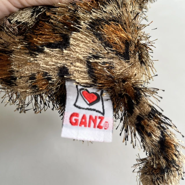 GANZ WEBKINZ HS031 Lil Kinz Leopard Soft Toy Cuddly Plush Stuffed