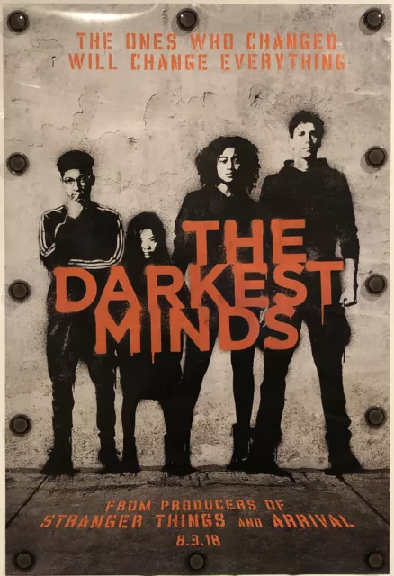 THE DARKEST MINDS Original 27" X 40" DS/Rolled Movie Poster - 2018