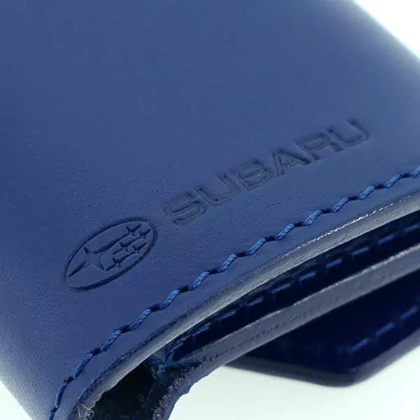 Subaru  Italian Leather Access Key Case BLUE