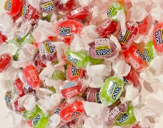 JOLLY RANCHER ZERO SUGAR Hard Candy Assorted Flavors BULK ONE POUND Free Ship