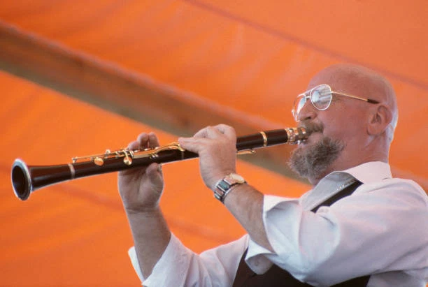 Pete Fountain Us Jazz Clarinetist Playing The Clarinet Old Photo Eur 6