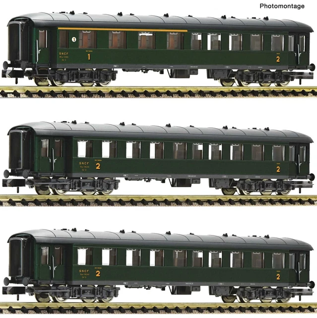 Arnold HN4440-3 Voiture Voyageurs A8u TEE Cisalpin Milan-Paris – Ep IV, 1:160