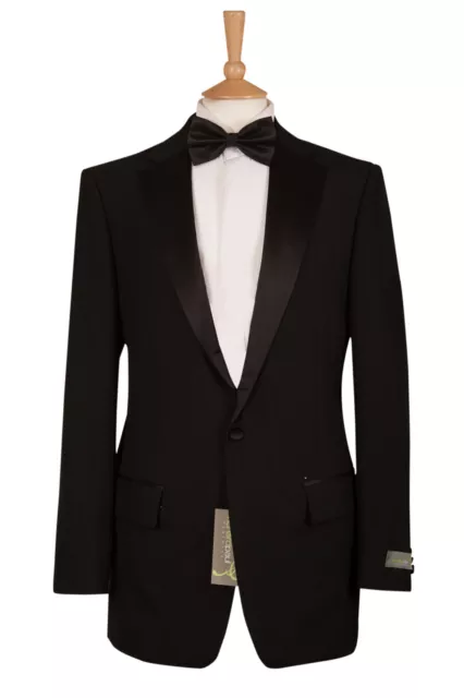 James Bond Jacket Tuxedo Blazer Black Student Tux Prom Dj Ex Hire Mens Boys