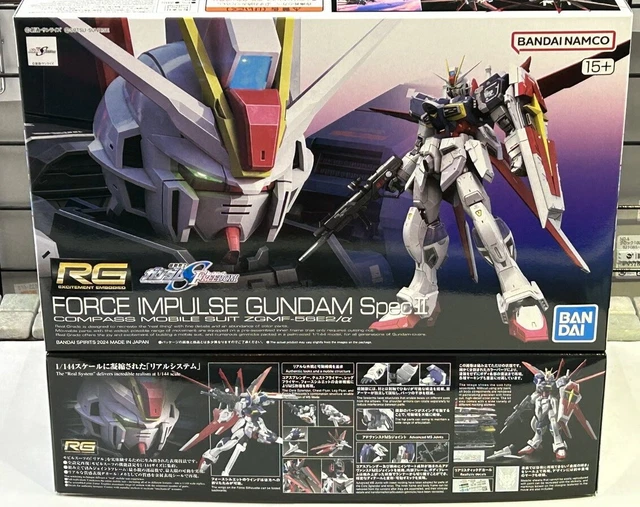 RG 1/144 GUNDAM SEED FREEDOM FORCE IMPULSE GUNDAM Spec 2 model Kit 2024 ...