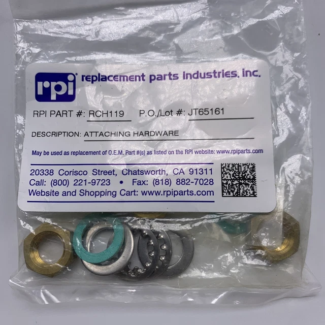 Midmark® - Ritter M7 M9 M11 Heater Mounting Hardware Rch119 Oem#002-1350-00