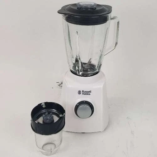 RUSSELL HOBBS GO Create White 1.5L Glass Jug Blender 25970 RRP 55.00