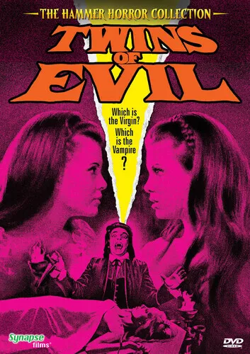 Twins of Evil [New DVD] Mono Sound, Widescreen