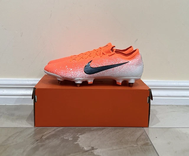 Nike Mercurial Vapor 12 Elite SG Pro Euphoria Soccer Football Boots Size US12 ✅