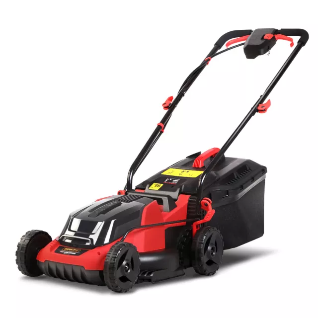 Giantz Lawn Mower Cordless 40V Lithium Battery Electric Lawnmower Kit 34cm Width