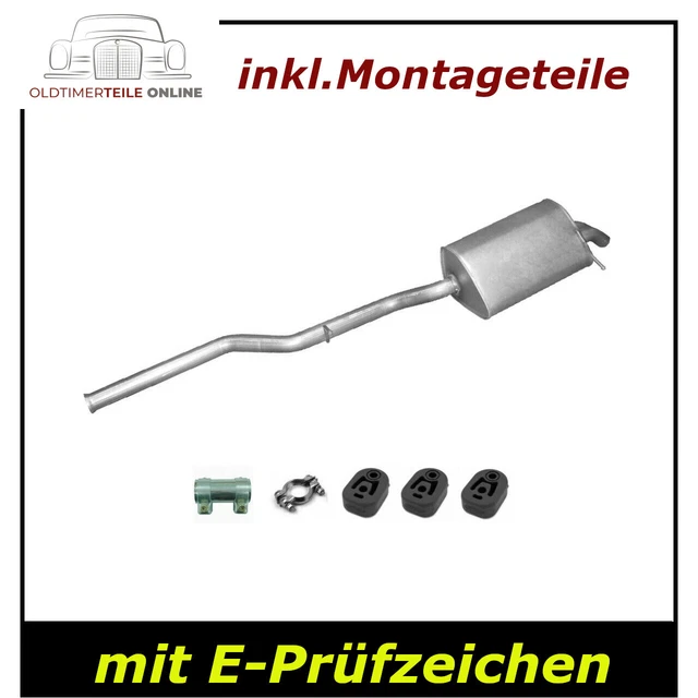 Endschalldämpfer Passend Für W210 E 320 3.2 220 PS Benzin