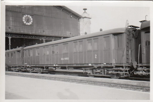 ORIG. FOTO  Waggon Personenwagen 1. und 2. Kl. ABa1-6852  ca.7x10 (G611)