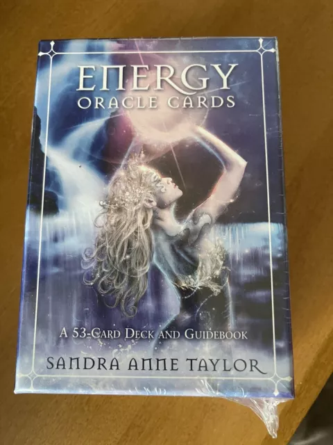 Energy Oracle Cards 53-Card Deck and Guidebook By Sandra Anne Taylor