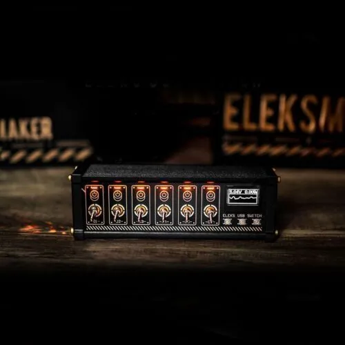 Eleksmaker ELEKS USB Switch 6 Port USB Hub+OLED Screen to Display Voltage Power