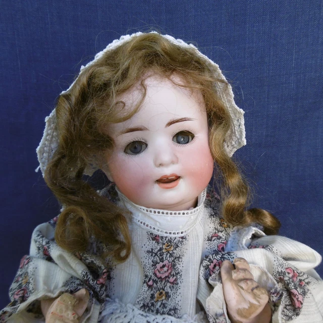 PETITE POUPEE ANCIENNE TETE BISCUIT - HEUBACH KOPPELSDORF 21 cm EUR 85,00 - FR