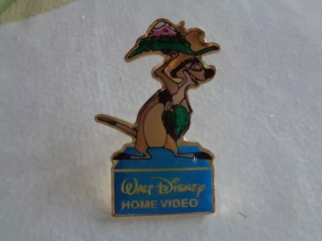 Disney The Lion King Timon the meerkat Home Video issued metal lapel pin