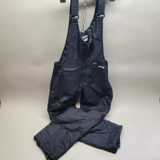 SKIGEAR Black Bib Overall Snow Pants Winter Skiing Suspenders Women’s Size Small