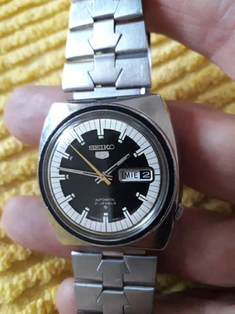 Seiko 5 Sports vintage                Ref. 6119-8490 - Raro