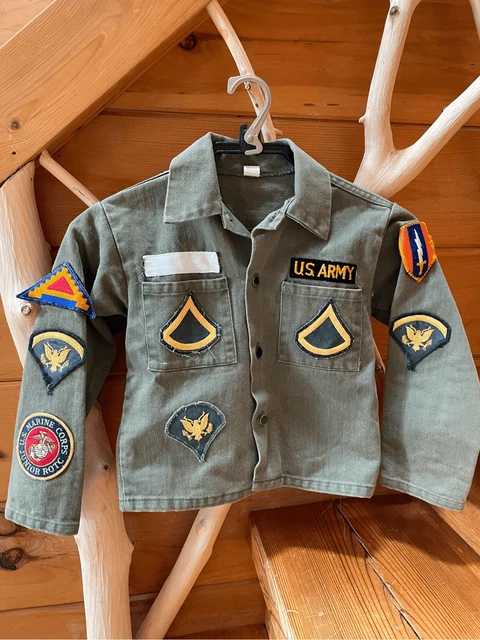 Vintage Military Jacket - Kids
