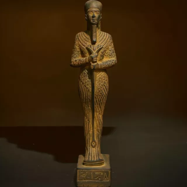 RARE ANCIENT EGYPTIAN ANTIQUITIES Statue Large Of God Ptah Lord Wisdom Pharaonic