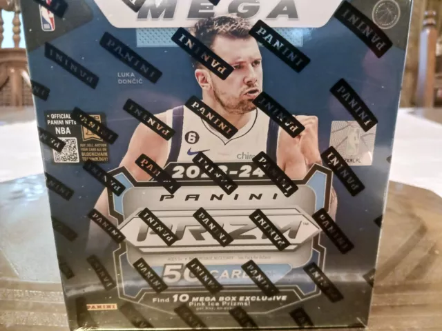 2023-24 Panini Prizm NBA Trading Card Box (Mega Box) SEALED