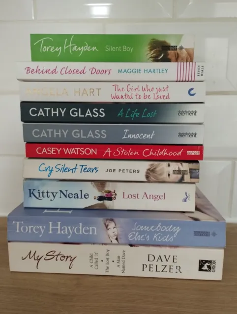 True Life Child Abuse Neglect Stories 10 Book Bundle Angela Hart Cathy Glass