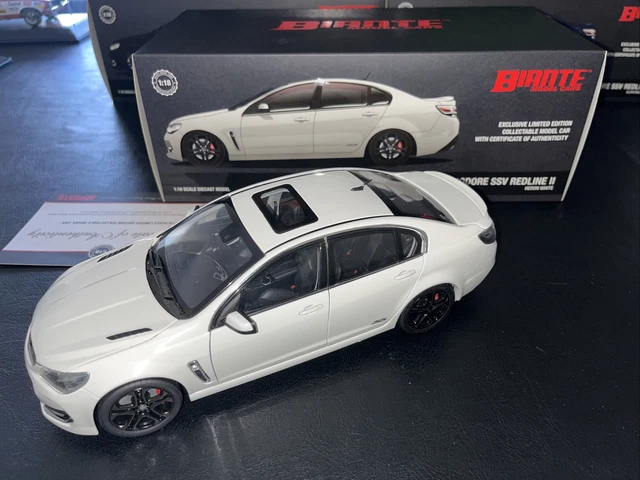 1/18 BIANTE HOLDEN Commodore Vf Ssv Redline Heron White £604.62 ...