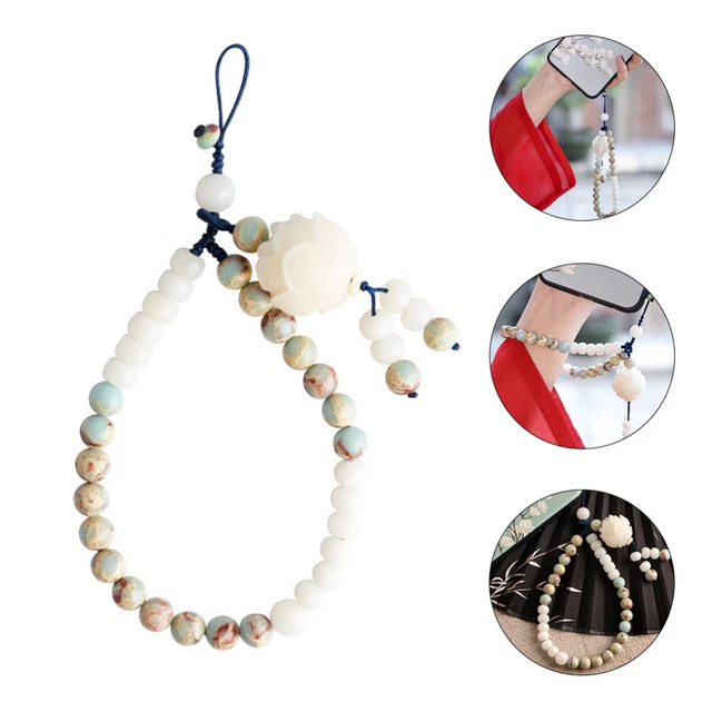 Ibasenice 1 Pc Lanière De Téléphone Portable En Cuir Dragonne