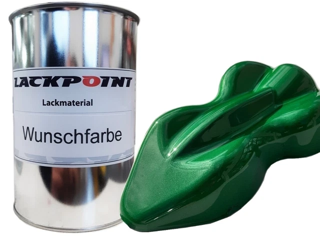 Bombe Aérosol Peinture Auto Lackpoint Mamba Green Metallic - 400ml, 1K, Brillant, Neuf, Allemagne