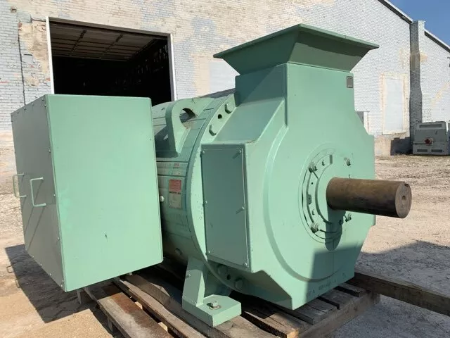 600 HP Reliance DC Electric Motor 300 RPM Fr B966AT DPFVBB 500 V New