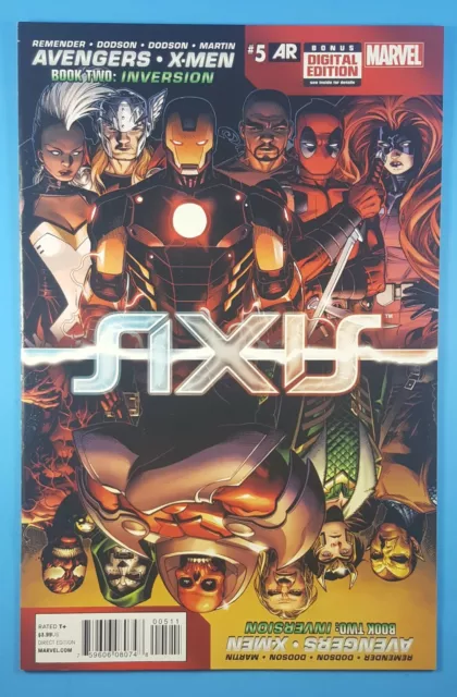 Avengers & X-Men: AXIS #5 Marvel Comics 2014 Daredevil Spider-Man Hulk