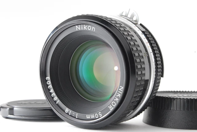 [Near Mint++] Nikon Nikkor AI-S AiS 50mm F/1.8 Pancake Standard Lens from Japan