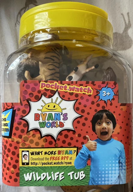 RYANS WORLD JUNGLE Wildlife Tub NEW 2019 Ryan s Toy Review Play