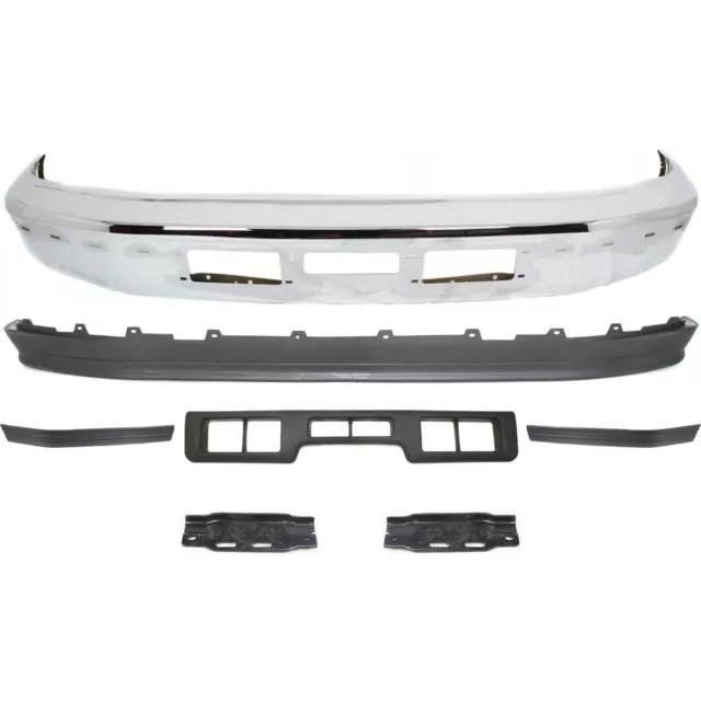 Bumper Face Bars Front for F350 Truck F150 F250 Ford F-350 F-150 F-250 Bronco