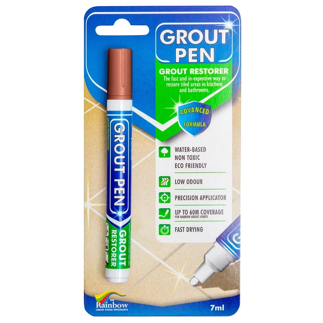 GROUT PEN TERRACOTTA Tile Paint Marker Waterproof Tile Grout Colorant