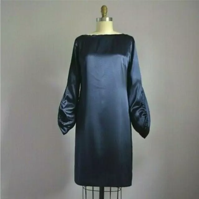 ELIE TAHARI RICH Silk Sheath Dress with Split Sleeves - Size 4 $75.00 ...